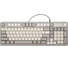 Клавиатура проводная SONNEN USB, 102+98 клавиш, LED-подсветка, K620, слоновая кость/серая 513950 1
