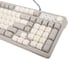 Клавиатура проводная SONNEN USB, 102+98 клавиш, LED-подсветка, K620, слоновая кость/серая 513950 12