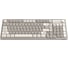 Клавиатура проводная SONNEN USB, 102+98 клавиш, LED-подсветка, K620, слоновая кость/серая 513950 20