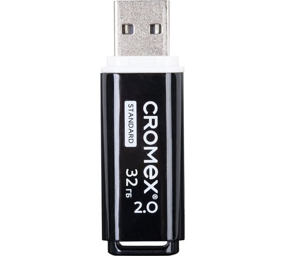 Флеш-диск Cromex Standard USB 2.0 32 ГБ, черный 514159