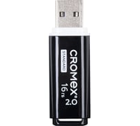 Флеш-диск Cromex Standard USB 2.0 16 ГБ, черный 514158