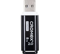 Флеш-диск Cromex Standard USB 2.0 8 ГБ, черный 514157