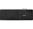 Клавиатура проводная SONNEN USB, 104 плоские клавиши, LED-подсветка, K308, черная, 513947 1