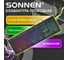 Клавиатура проводная SONNEN USB, 104 плоские клавиши, LED-подсветка, K308, черная, 513947 3