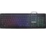 Клавиатура проводная SONNEN USB, 104 плоские клавиши, LED-подсветка, K308, черная, 513947 4