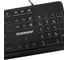 Клавиатура проводная SONNEN USB, 104 плоские клавиши, LED-подсветка, K308, черная, 513947 8