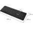 Клавиатура проводная SONNEN USB, 104 плоские клавиши, LED-подсветка, K308, черная, 513947 9