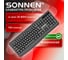 Клавиатура проводная бесшумная SONNEN USB, 104 клавиши, JK-205, черная, 513949 2