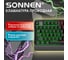 Клавиатура проводная SONNEN USB, 104 клавиши, LED-подсветка, K305, черная, 513948 3