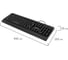 Клавиатура проводная SONNEN USB, 104 клавиши, LED-подсветка, K305, черная, 513948 9