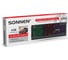 Клавиатура проводная SONNEN USB, 104 клавиши, LED-подсветка, K305, черная, 513948 10