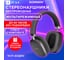 Наушники беспроводные накладные полноразмерные раздвижные SONNEN HP-B12B, BT 5.4, черные, 514126 2