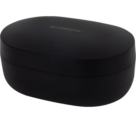 Наушники беспроводные SONNEN TWS внутриканальные с микрофоном EP-BH25B, bluetooth 5.3, черные, 514125