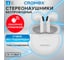 Наушники беспроводные Cromex TWS вкладыши с микрофоном, EP-T28W, bluetooth 5.4, белые 514121 2