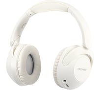Наушники беспроводные полноразмерные складные раздвижные Cromex HP-043W, bluetooth 5.4,белые 514120