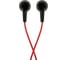Наушники проводные внутриканальные с микрофоном SONNEN EP-H47RB, 1.1 м, красно-черные, 514129 8