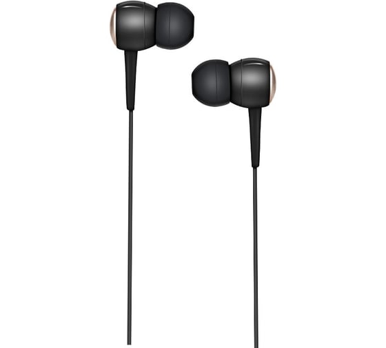 Проводные наушники-вставки с микрофоном M19 Black, Hoco 6957531054641