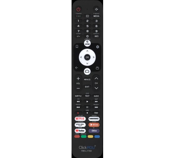 Универсальный пульт clickpdu RM-L1780 HOD2029
