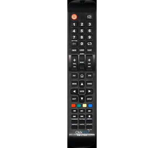 Универсальный пульт clickpdu RM-L1325 ver3.0 HOD2024
