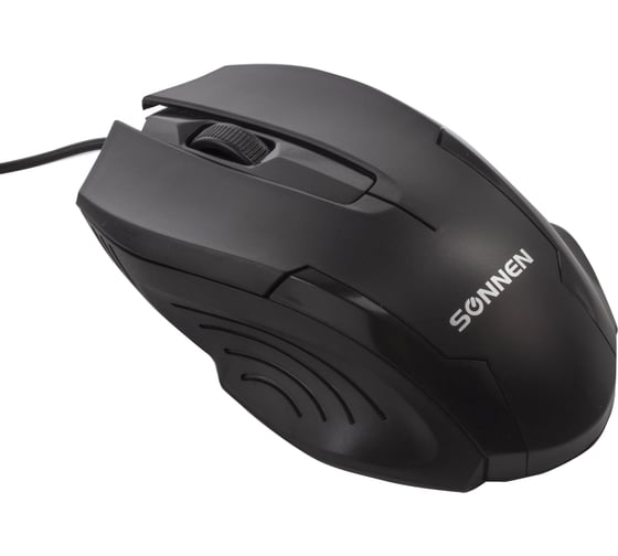 Проводная мышь SONNEN М-713, USB, 1000 dpi 512637