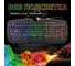 Клавиатура проводная игровая SONNEN Q9M, USB, 104 клавиши+10 мультимедийных; RGB, черная 513511 2
