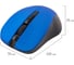 Мышь беспроводная с бесшумным кликом SONNEN V18, USB, 800/1200/1600 dpi, 4 кнопки, синяя 513515 16
