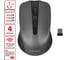 Мышь беспроводная SONNEN V99, USB, 800/1200/1600 dpi, 4 кнопки, оптическая, серая 513528 19