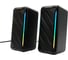 Акустическая система Gembird 2.0, 10Вт, пластик, рег.громкости, RGB подсветка, черный, SPK-305 3