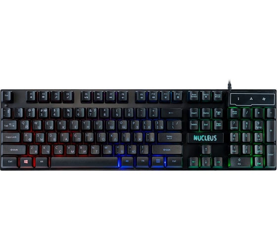 Клавиатура игровая мультимедийная Smartbuy RUSH Nucleus USB черная 20 SBK-320G-K