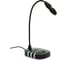 Микрофон настольный конденсаторный Gembird подсветка RGB, черный, M-05RGB 1