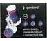 Микрофон конденсаторный Gembird подсветка RGB, шумоподавление, настольный держатель, белый M-01NW 8