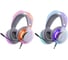 Игровая гарнитура DEFENDER Glitch белый, RGB, провод 2 м 62490 2
