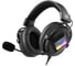 Игровая гарнитура DEFENDER Flux черный, RGB, провод 2 м 62480 1