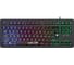 Проводная игровая клавиатура DEFENDER Dark Lord GK-580 RU, черный, радужныйная, 87кнопок 45580 1