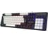 Проводная игровая клавиатура DEFENDER Dark Knight GK-077 RU, бело-черный, 104кн, радужная 45078 2