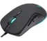 Проводная игровая мышь DEFENDER Arga GM-049 черный, радужный, 6кн, 3600dpi, +ковер 52049 3