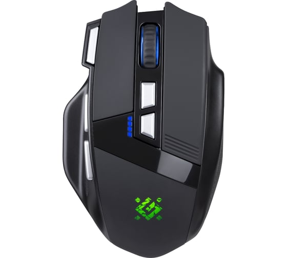 Беспроводная игровая мышь DEFENDER Knight GM-885 черный, 8кнопок, 3200dpi, 400мАч 52885