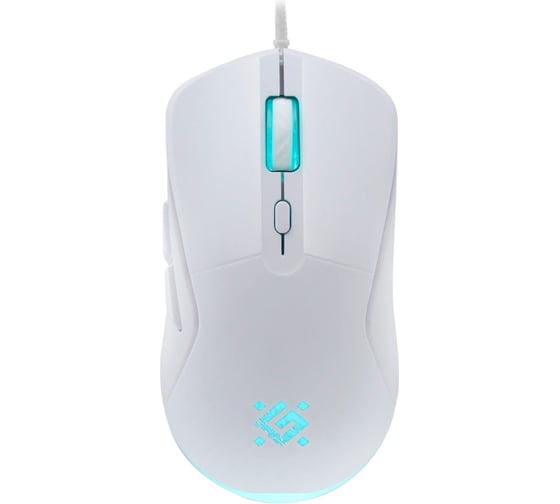 Проводная игровая мышь DEFENDER Arga GM-049 белый, 6кнопок, 3600dpi, +ковер 52048