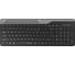 Клавиатура A4TECH FBK25 белый/серый USB беспроводная BT/Radio slim Multimedia (FBK25 WHITE) 1583363 1