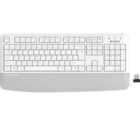 Клавиатура A4TECH FGK20 серый USB беспроводная Multimedia 2181324