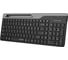 Клавиатура A4TECH FBK25 черный/серый USB беспроводная BT/Radio slim Multimedia (FBK25 BLACK) 1583353 3