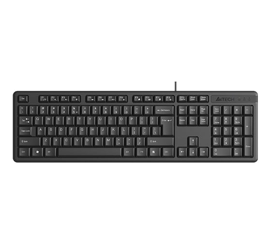 Клавиатура A4TECH KR-3 черный USB каб.:1.5м 1988374