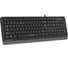Клавиатура A4TECH FK10 черный/серый USB (FK10 GREY) каб.:1.5м 1147518 3