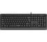 Клавиатура A4TECH FK10 черный/оранжевый USB (FK10 ORANGE) каб.:1.5м 1147534 1