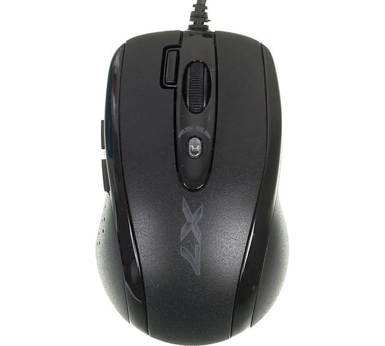 Мышь A4TECH X-710MK черный оптическая 2000dpi USB 7but (X-710MK USB) 94402