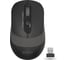 Мышь A4TECH Fstyler FG10S черный/серый оптическая 2000dpi silent беспроводная USB для ноутбука 4but (FG10S G 1204030 1