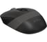 Мышь A4TECH Fstyler FG10S черный/серый оптическая 2000dpi silent беспроводная USB для ноутбука 4but (FG10S G 1204030 3