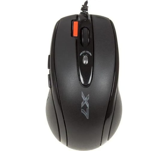Мышь A4TECH X-710BK черный оптическая 2000dpi USB 7but (X-710BK USB) 94397