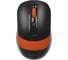 Мышь A4TECH Fstyler FG10 черный/оранжевый оптическая 2000dpi беспроводная USB 4but (FG10 ORANGE) 1147568 1