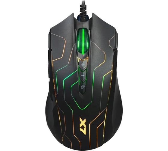 Мышь A4TECH X89 Maze черный оптическая 2400dpi USB 8but (X89 (MAZE)) 1173650